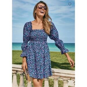 Lilly Pulitzer Blue and Pink Woman’s Dress